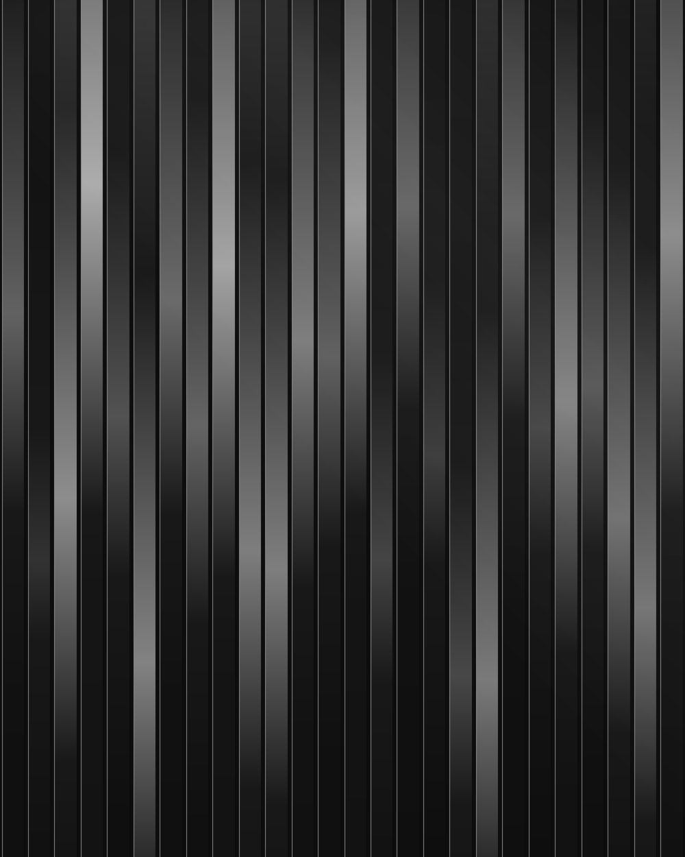 Black PVC shimmer fringe curtain / slit drape