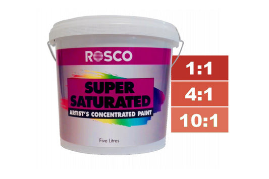 5976 Rosco Supersat Acrylic Paint - Brilliant Red