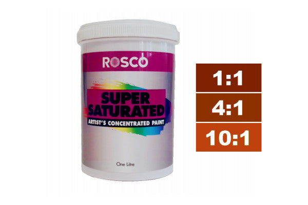 5987 Rosco Supersat Acrylic Paint - Burnt Sienna