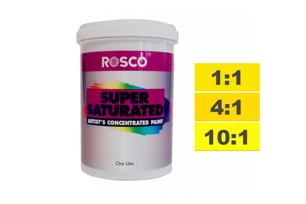 5981 Rosco Supersat Acrylic Paint - Chrome Yellow