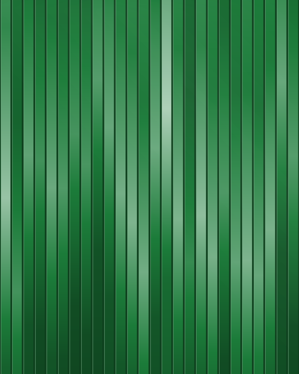 Emerald shimmer fringe curtain / slit drape