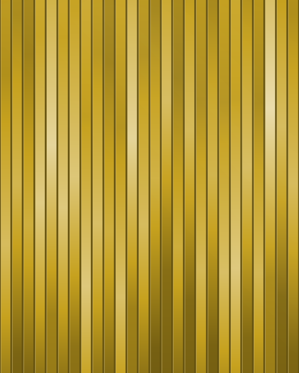 Gold shimmer fringe curtain / slit drape