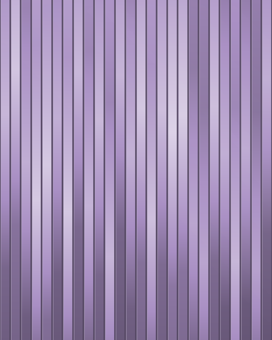 Lilac shimmer fringe curtain / slit drape