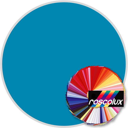 R376 Rosco Roscolux Supergel - Bermuda Blue