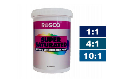 5991 Rosco Supersat Acrylic Paint - Navy Blue