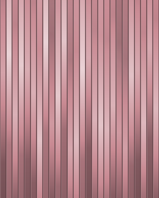 Pink shimmer fringe curtain / slit drape