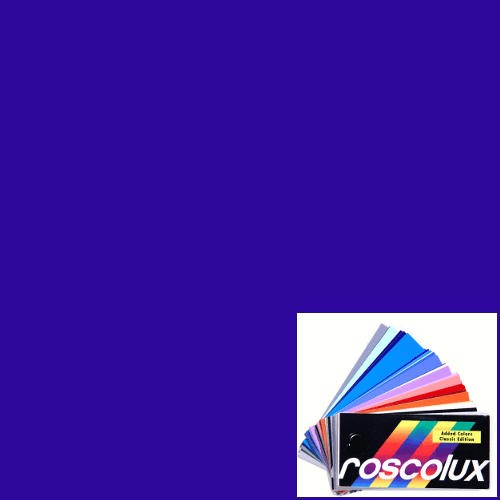 R382 Rosco Roscolux Supergel - Congo Blue