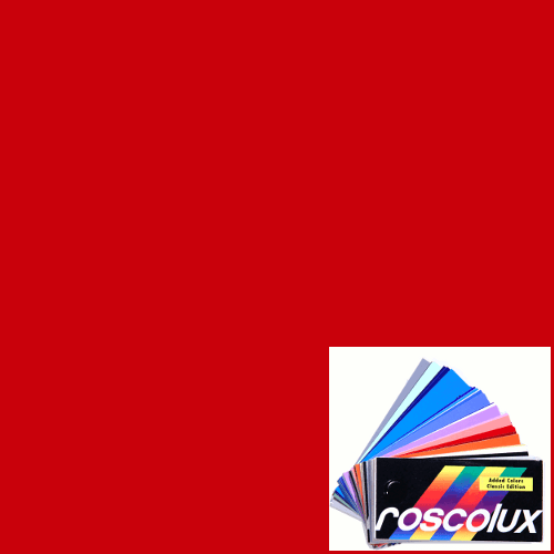 R26 Rosco Roscolux Supergel - Light Red