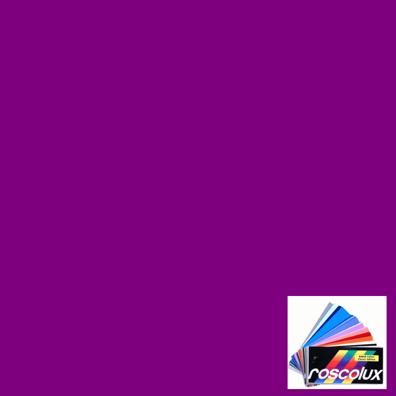 R348 Rosco Roscolux Supergel - Purple Jazz