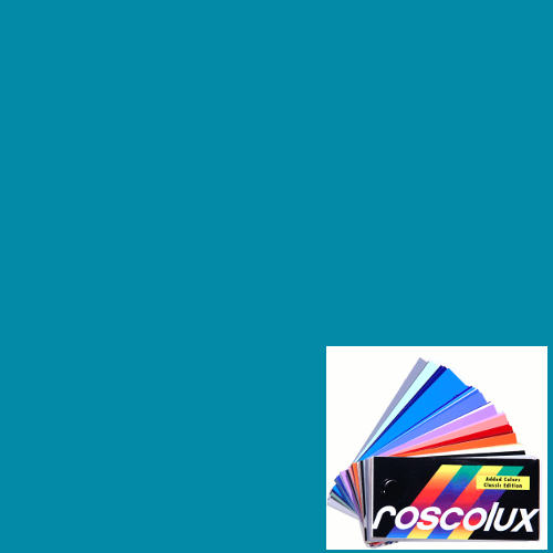 R369 Rosco Roscolux Supergel - Tahitian Blue