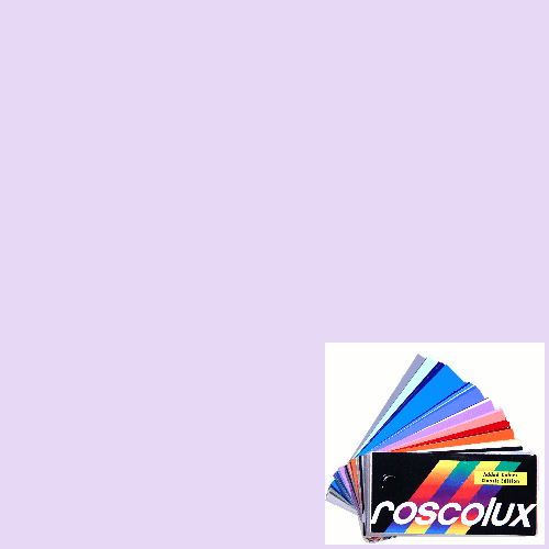 R53 Rosco Roscolux Supergel - Pale Lavender