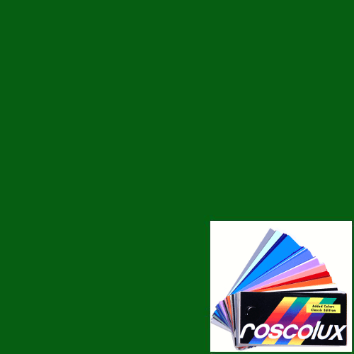 R91 Rosco Roscolux Supergel - Primary Green