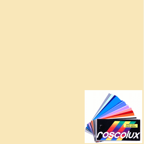 R02 Rosco Roscolux Supergel - Bastard Amber