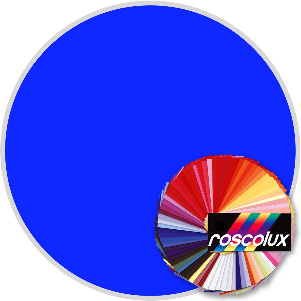 R121 Rosco Roscolux Supergel - Blue Diffusion