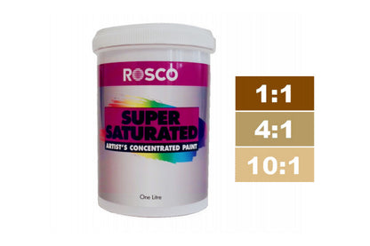 5983 Rosco Supersat Acrylic Paint - Raw Sienna