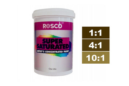 5986 Rosco Supersat Acrylic Paint - Raw Umber