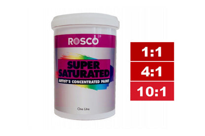 5977 Rosco Supersat Acrylic Paint - Spectrum Red