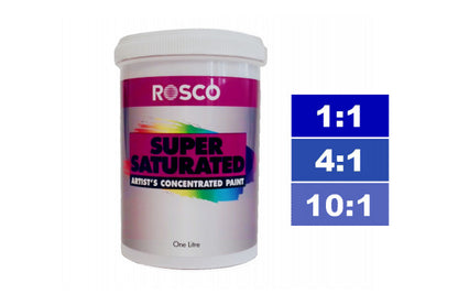 5969 Rosco Supersat Acrylic Paint - Ultramarine Blue