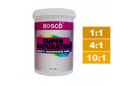 5982 Rosco Supersat Acrylic Paint - Yellow Ochre